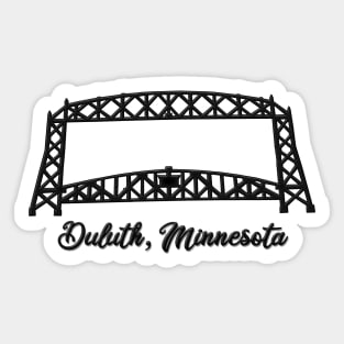 Duluth, Minnesota Aerial Lift Bridge Sticker